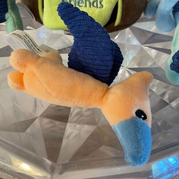 Ebba My Dinosaur Friends Multicolored Plush Dinosaur Set in Volcano Carry Case - Picture 4 of 15